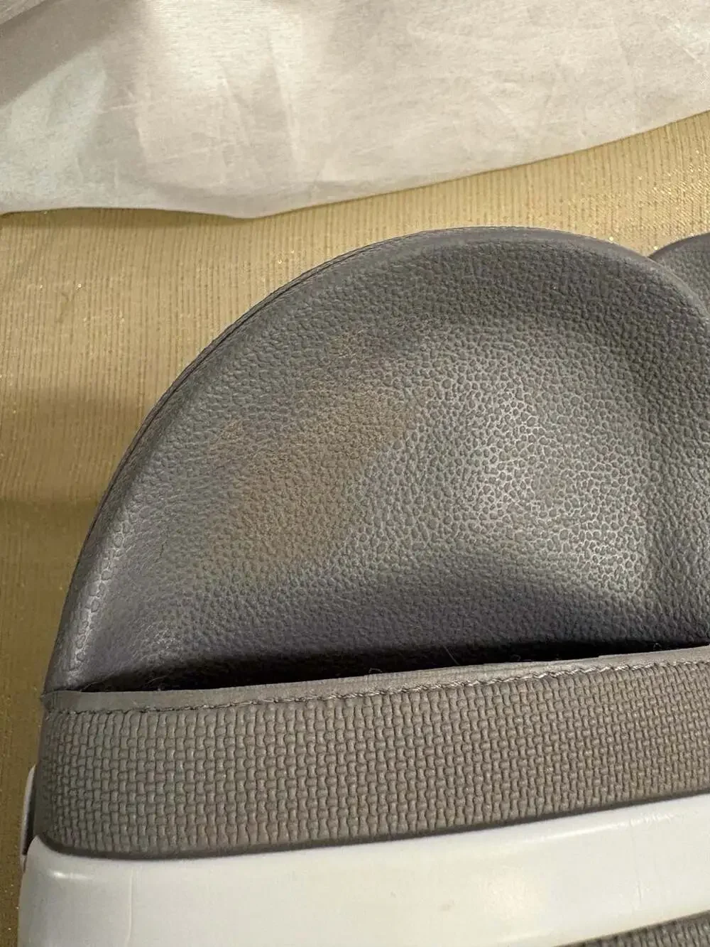 Adidas Adilette Cloudfoam Slides Grey White